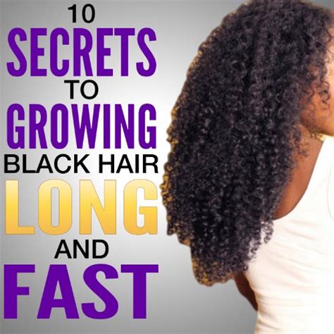 How to make your hair grow faster and longer. Products | Everything Natural Hair