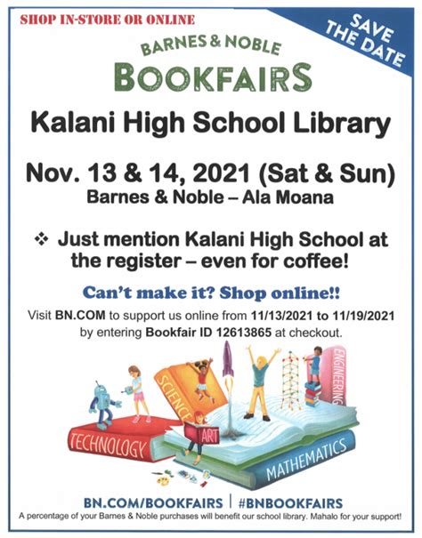 Kalani Book Fair Ka Leo O Kalani