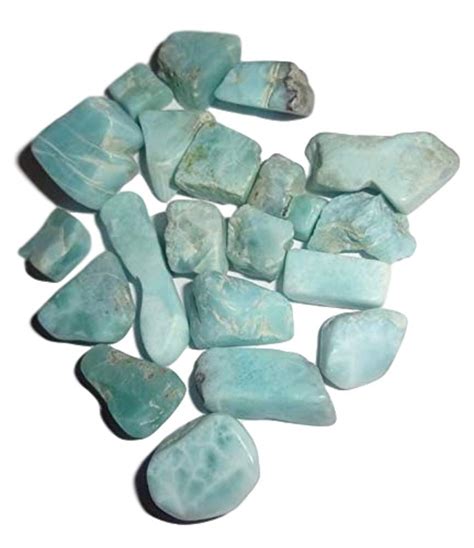 Buy 20pc Set Larimar Atlantis Dolphin Stone Blue Pectolite From