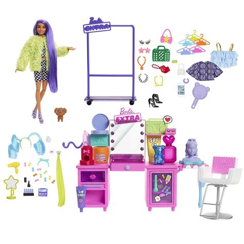 Barbie Extra Doll And Playset Mattel