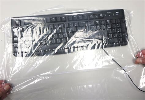 Disposable Computer Keyboard Covers Poly Keyboard Barrier Covers Single Use Computer