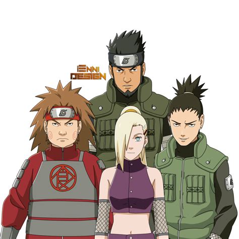 Naruto Shippuden Team Asuma Team 10 On