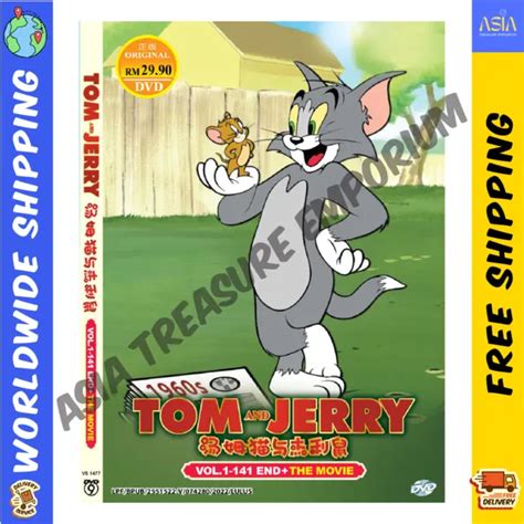 Dvd Tom And Jerry Complete Series No 1 141 End Movie English Dubbed