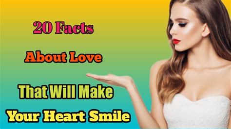 20 Facts About Love That Will Make Your Heart Smile Love Facts Interesting Facts About Love
