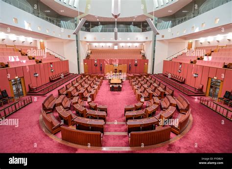 Inside The Parliament Building In Canberra Australia Stock Photo Alamy