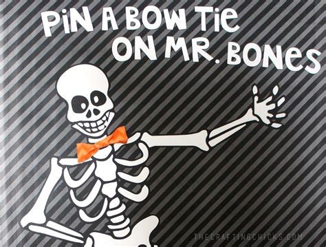 Pin The Bow Tie On Mr Bones And 11 More Halloween