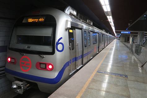 Delhi Metro Violet Line Map Timings Lines Facts And Stations