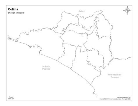 Mapa De Alcaldias De La Cdmx Sin Nombres Para Imprimir En Pdf 2021