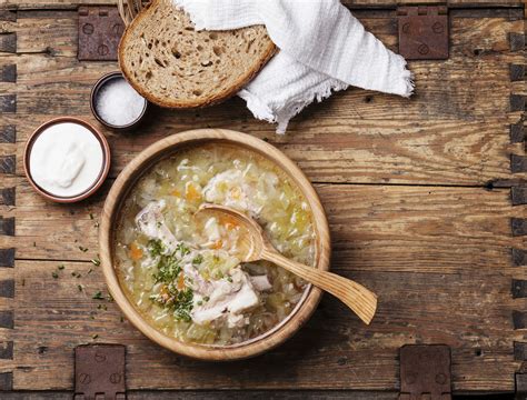 Traditional Russian Sour Cabbage Soup Recipe