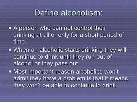 Alcohol Presentation