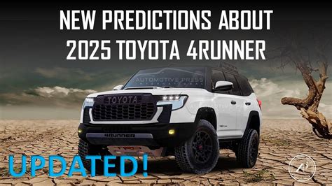 New Predictions About 2025 Toyota 4runner What Can We Learn From The