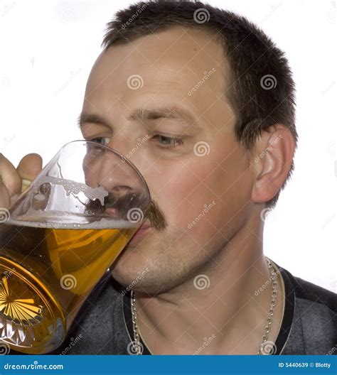 Man Drinking Beer Royalty Free Stock Images Image 5440639