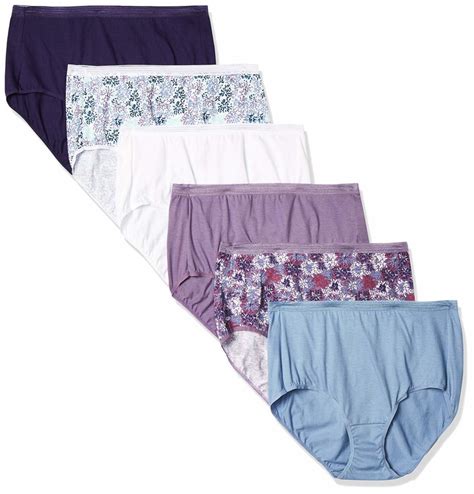 Hanes Womens Signature Breathe Cotton Brief 6 Pack Shopstyle Panties