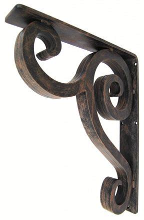 I know our driveway is narrow and this might not work, but it's an idea. Linley Metal Corbels Support Granite- Legacy Bracket -- I like this one the best! (With images ...