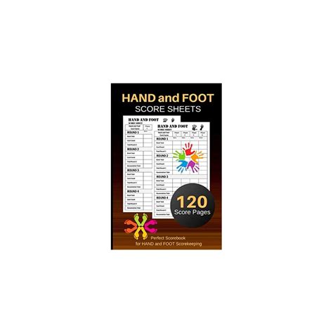 Buy Hand And Foot Score Sheets Canasta Style Score Sheets Hand And
