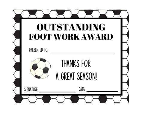 End Of Season Soccer Award Certificates 30 Soccer Etsy Australia