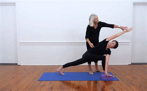 Revolved Side Angle Pose Parivritta Parsvakonasana Iyengar Yoga