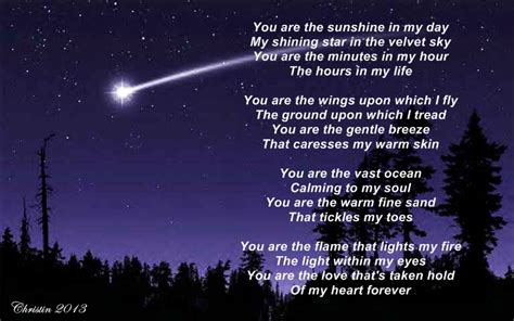 A Love Poem Shining Star Quotes Poems About Stars Star Quotes