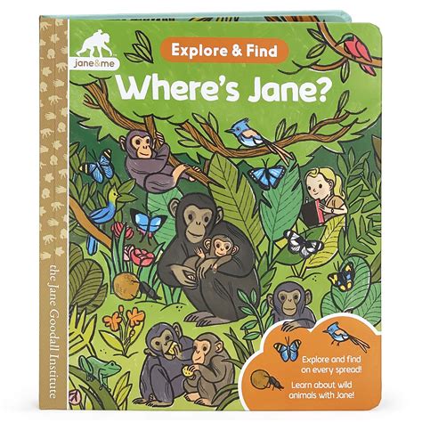 Where's Jane Look, Explore, & Find: A Hidden Pictures Board Book from