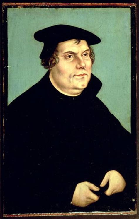 Martin Luther 1483 1546 Lucas Cranach D Ä As Art Print Or Hand