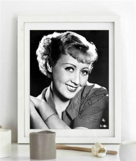 Ziegfeld Photo Joan Blondell Vintage Portrait From 1936 With Signature