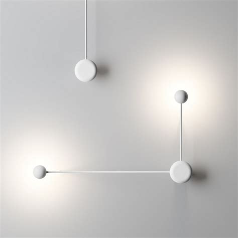 Vibia Pin Compositional Wall Light Darklight Design Lighting Design