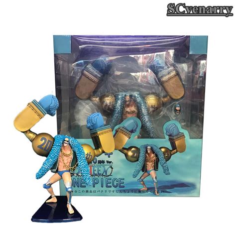 Anime One Piece Franky Action Figure 20th Anniversary Pvc Model