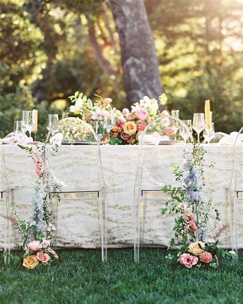 40 Pretty Ways To Decorate Your Wedding Chairs Martha