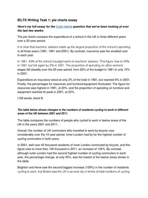 Ielts Writing Task 1 Band 9
