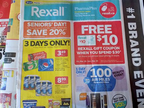 Rexall Pharmaplus Get A 10 T Coupon When You Spend 30 This