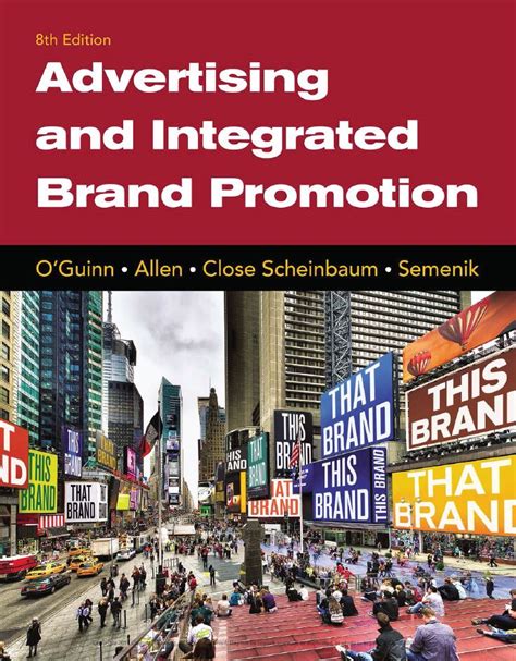 Advertising And Integrated Brand Promotion 8th 8e Pdf Ebook Download