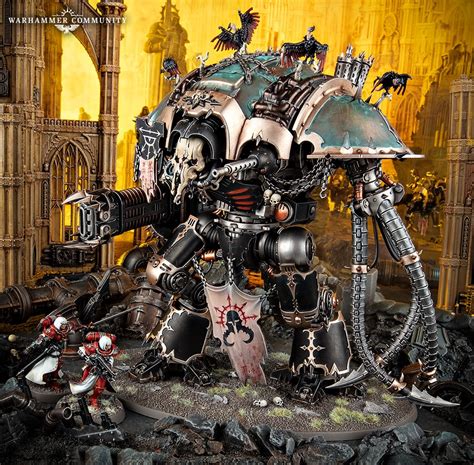 Warhammer 40k Chaos Knight Army Box Pricing Breakdown Bell Of Lost Souls