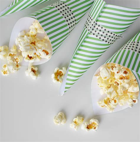 Chipotle Popcorn Easy Paper Cones I Still Love You By Melissa Esplin
