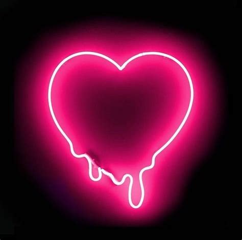 neon pink hearts wallpapers top free neon pink hearts backgrounds wallpaperaccess