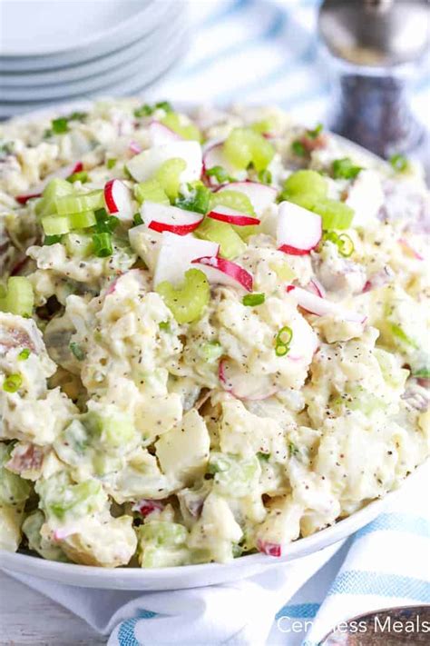 My favorite potatoes for potato salad are: Creamy Egg Potato Salad Recipe : Easy Creamy Condensed ...