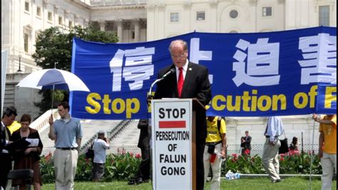 Congressman Sam Farr Of California Speaks At Capitol Hill To Support Falun Gong Youtube
