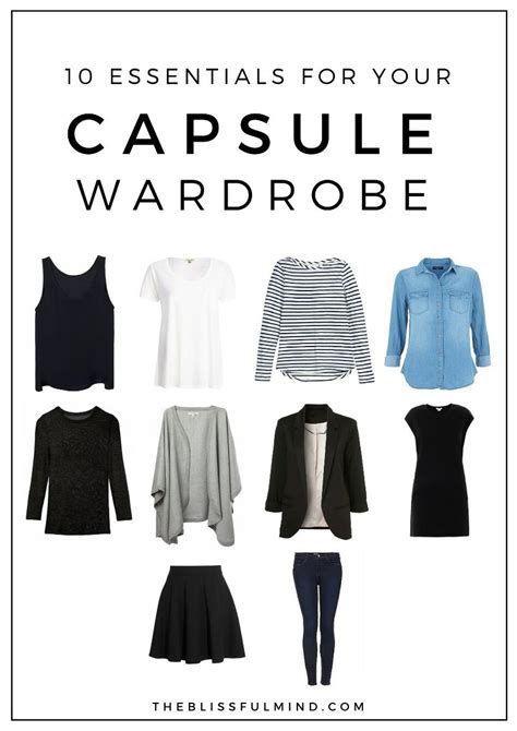 10 Essential Items For Your Capsule Wardrobe Having A Solid Foundation