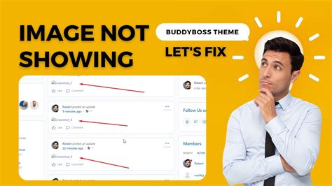 How To Fix Image Not Showing In Buddyboss Theme Wordpress Plugin Youtube