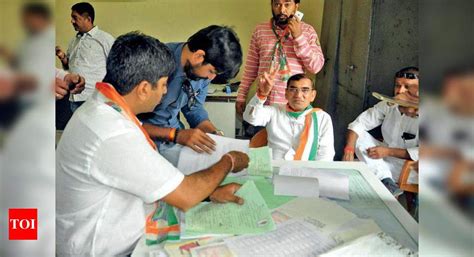 Cong Candidate Starts Signature Campaign To Demands Recounting Of Votes Surat News Times Of