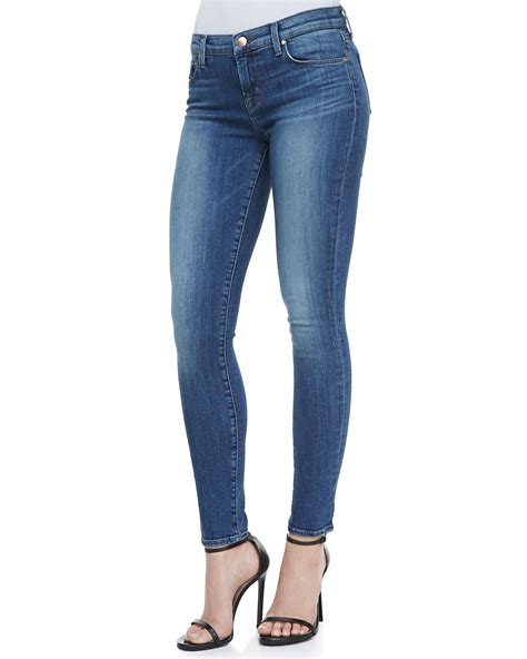 J Brand Jeans Mid Rise Skinny Jeans Infinity