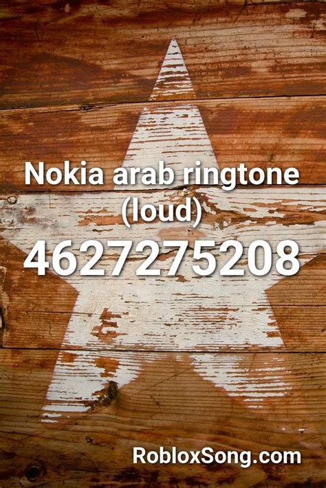 Nokia Ringtone Arabic Roblox Id Roblox Music Codes In 2020