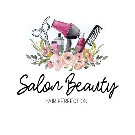Logo Personnalis Premade Salon Beauty Logo Premade Logo Boho Hair