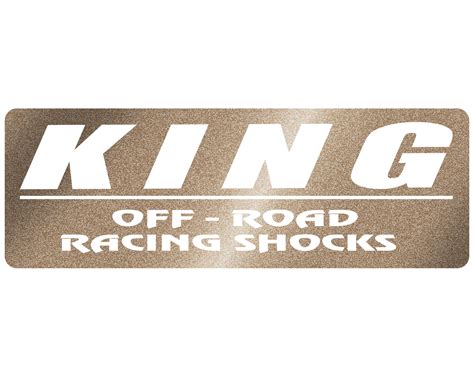 King Off Road Shocks Sponsor Decal Off Road Shocks Shock Offroad