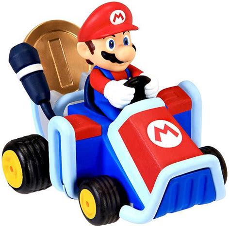 Super Mario Mario Kart 7 Coin Racers Series 1 Mario Figure Jakks