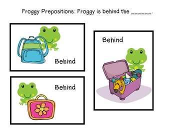 Where is Froggy? Froggy Prepositions by MsJocelyn | TpT