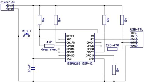 Esp8266 Developer Board For The Esp 01 And Esp 12 Primal Cortexs