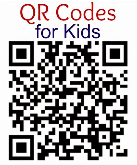 Qr Codes For Kids An Introduction To Technology Science Kiddo
