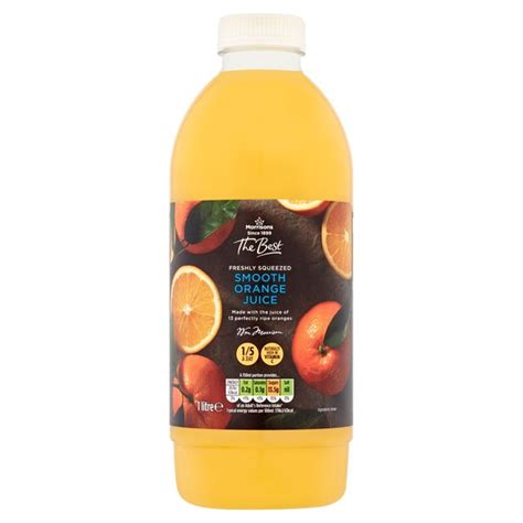 Morrisons The Best Freshly Squeezed Orange Juice Smooth Morrisons
