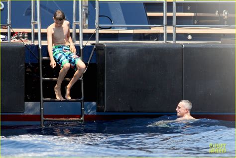 Photo Daniel Day Lewis Shirtless Yacht Vacation In Italy Photo