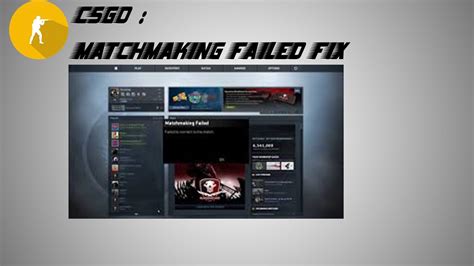 Csgo Matchmaking Failed Fix Youtube